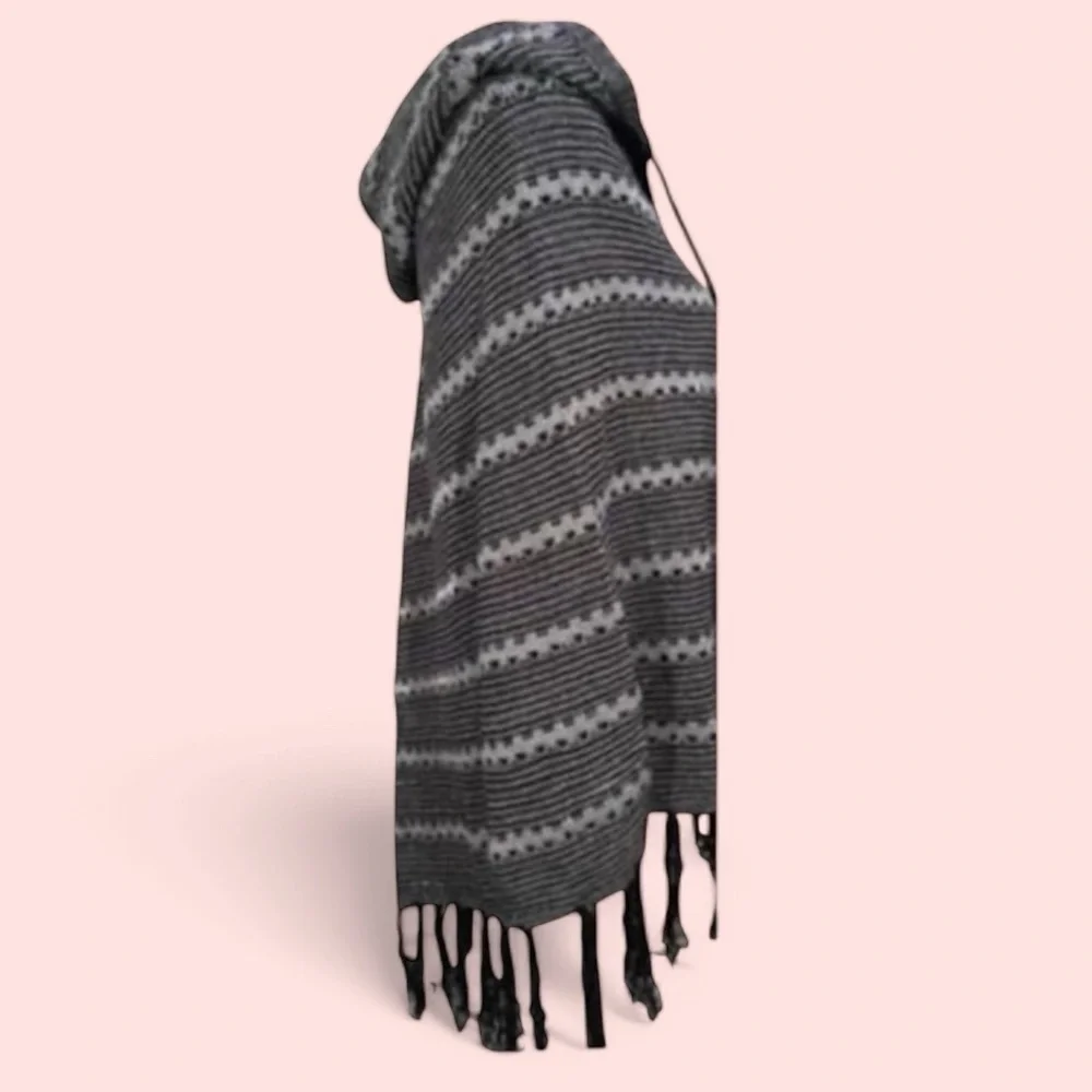 BCBGMaxAzria hooded poncho